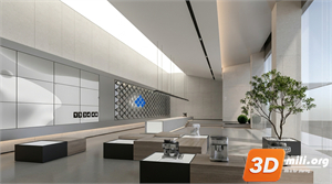 Lobby front desk Skp Files 